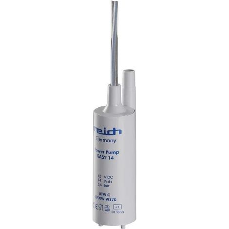 Bomba sumergible Reich Easy de 14 l/min, 0,5 bar y 12 V