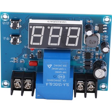 Module de contrôle de charge de batterie avec protection contre la surcharge, carte de contrôle de tension numérique XH-M613 (1/5)
