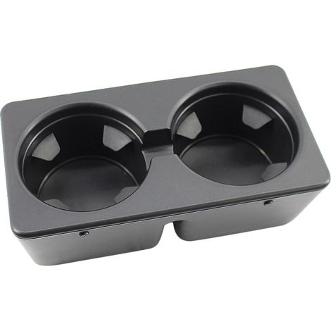 Porte-gobelet de voiture double porte-gobelet insert pour gobelet intérieur support pour gobelet noir de remplacement (1/5)