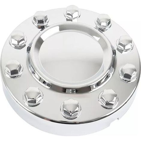 68053038AA Cache-Moyeu Central de Roue Avant Chromé pour Ram 4500 5500 2011-2018 (1/2)