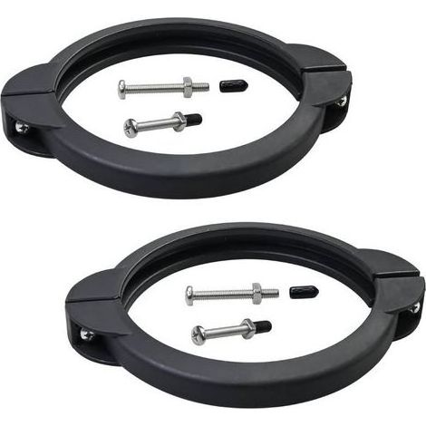 Collier de serrage de piscine de rechange SF80110-2 avec vis, compatible avec les pompes à filtre à sable Intex de 12 et 14 pouces (débit : 2 100 et 2 800 gal/h) pour piscines hors sol (1/5)