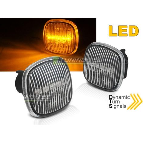 Paire clignotant repetiteur Audi A3 8L de 1996 a 2000 Clair Led Dynamique-35258634 (1/3)