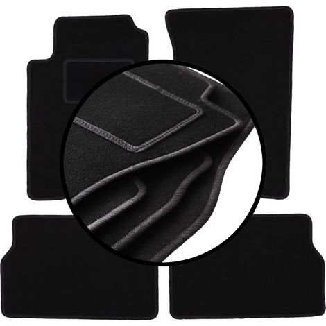 Jeu complet de tapis de sol en velours pour : Kia Sorento I SUV (2003-2009)