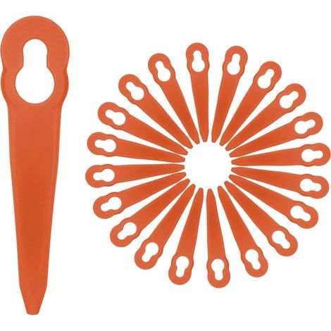 Lot de 100 lames de rechange en nylon pour tondeuses STIHL Polycut 2-2 et Polycut 3-2. Lames en nylon, accessoires et outils de jardinage.