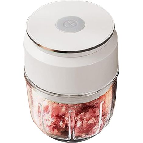 Hachoir Électrique Mini Broyeur de Légumes Rechargeable USB Préparateur De (1/5)