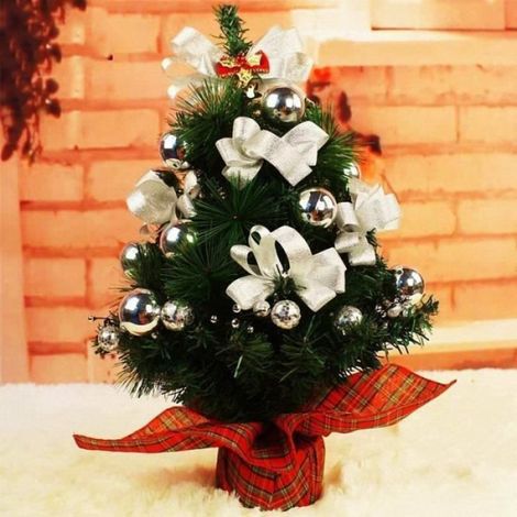 Boule de Noël - Décorations - 36pcs - Argenté - 4 cm - À suspendre (1/4)