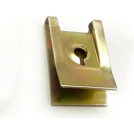 Set mit 20 Kfz-Befestigungselementen: Türverkleidungsschrauben, U-Clips, universelle Eisenplatten (1/5)
