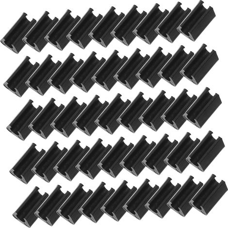 Lot de 100 protège-pieds de chaise en plastique patins résistants (1/5)