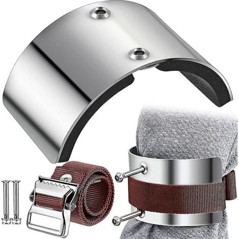 ZVD Pièce de rechange pour échasses pour cloisons sèches Kit de sangles de confort pour échasses Améliorations des manchettes de jambe pour échasses pour cloisons sèches Jambe B (1/3)
