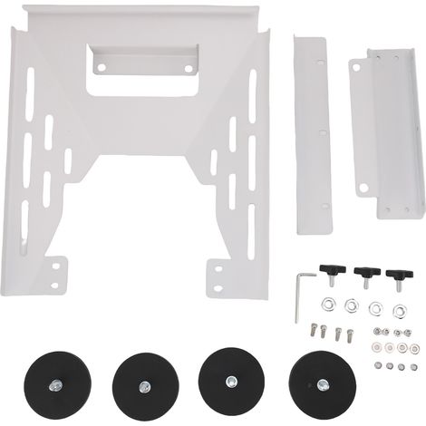 Support de toit magnétique adapté pour Mini fer, 4 aimants, antenne parabolique à dégagement rapide, Kit de montage de voiture, camping-car, bateau, Yachts, SUV, blanc (1/5)