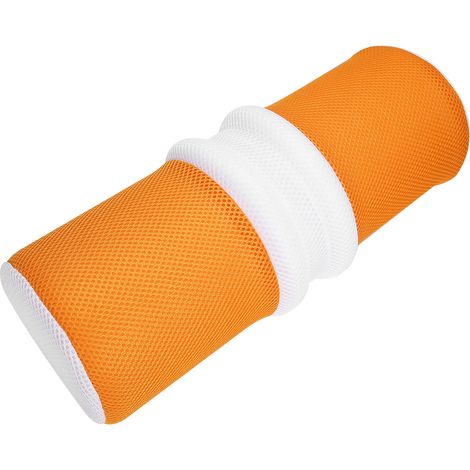 Coussin Lombaire Yoga Correction Posturale Soulagement Douleur Dos Bas Étirement Taille Coussin Jaune (1/5)