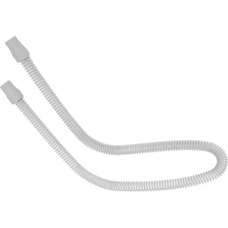 Tuyau de raccordement pour appareil respiratoire de 1,2 m avec embouts en caoutchouc universels et étanches. (1/5)