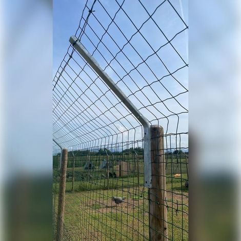 Palo in Metallo per Recinto Antipredatore (1/4)
