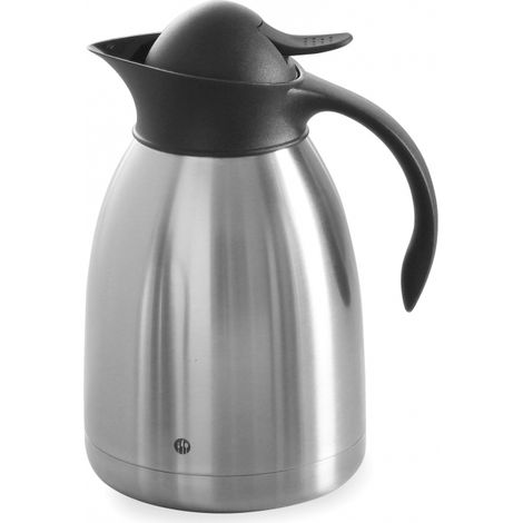Hendi Thermos - Thermos à café en acier 1,5 L avec bouton (1/4)
