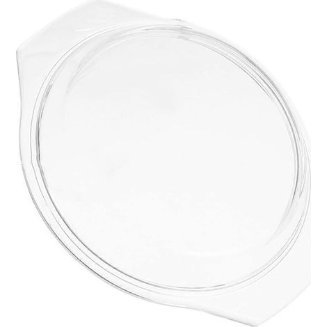 Wiederverwendbarer Mikrowellen-Spritzschutz, Ölschutz, transparent (17,8 cm) – 20,60 x 17,80 x 2,20 cm – Transparent (1/3)