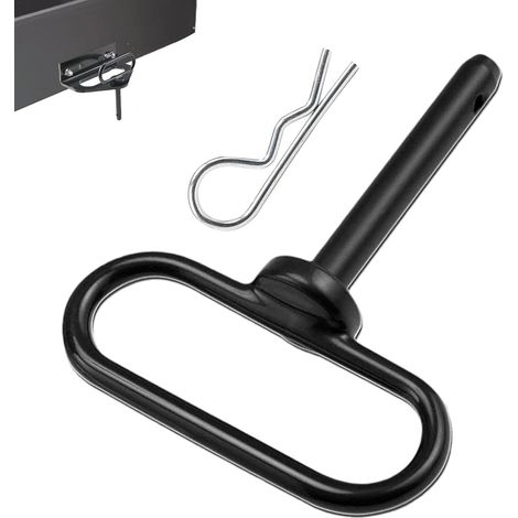 Pasadores de enganche para cortadora de césped, pasadores de enganche para tractor de 1/2", accesorios para pasadores de enganche de remolque, fijación segura de enganches para césped y remolque, pasa (1/5)