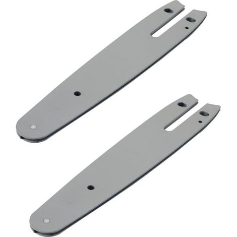 Set mit 2 Führungsplatten für elektrische Kettensägen, aus Manganstahl, 6 Zoll, 37 Glieder, für Mini-Handkettensägen, einfacher Austausch, breite Kompatibilität (1/5)