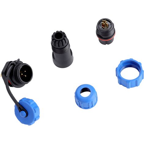 Connecteur de prise en plastique étanche IP67 SP13 à 3 broches (3 broches) (1/5)