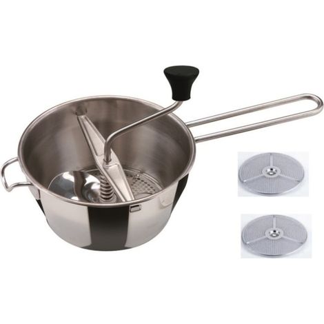 Pasapure coc 2 discos 15cm mango varilla inox inoxibar
