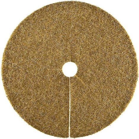 Protection hivernale pour pot de fleurs en fibres de noix de coco - KAGOLOW - Diamètre 45 cm - Translucide (1/5)