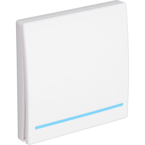 Interrupteur mural intelligent 433 MHz avec télécommande et récepteur (1/5)
