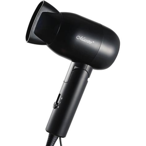 Zusammenklappbarer, reisefreundlicher 1500-W-Haartrockner Maestro MR-200 (1/5)