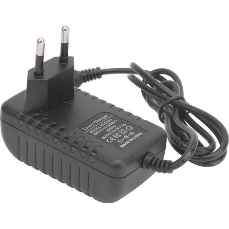 EU Plug 100240V 25.2V 1A Chargeur de batterie au lithium AC50/60HZ Adaptateur de charge ignifuge (1/5)
