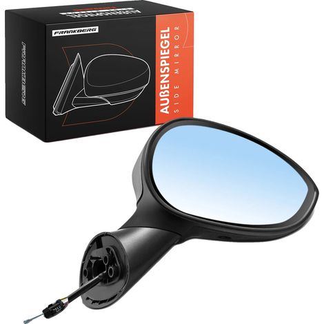 Miroir Extérieur Droit, Design Convexe, Matériau Plastique, Réglage Manuel, Compatible avec les Modèles Fiat, Conçu pour la Circulation à Gauche (1/5)