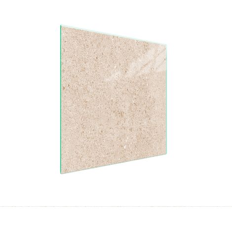 GLASSCHUTZPLATTE FÜR HERD 50x52 BEIGE