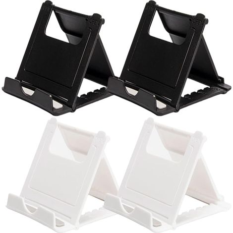 Pcs Foldable Mobile Phone Holder, Universal Multi - tunable Angle Mobile Phone Stand, Portable Pocket Desktop 6-11 Inch Tablet Holder Compatible with Smartphone
