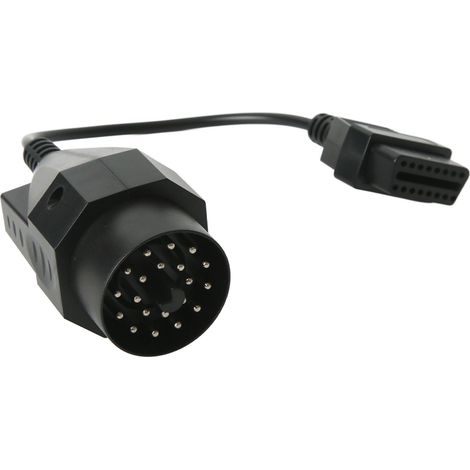 Câble adaptateur OBD II 20 broches vers connecteur OBD2 rond pour outil de diagnostic (1/5)
