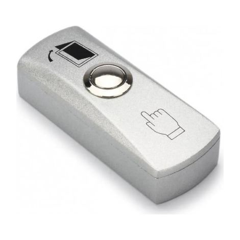 Bouton poussoir de sortie de porte en alliage de Zinc, système de contrôle d'accès de porte NO/COM, ouvre-serrure électrique (1/5)