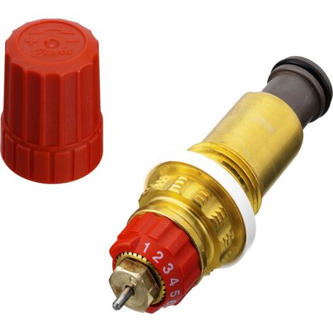 Insert thermostatique DL pour radiateurs Tipro Nova – Raccord G 1/2" A – Compatible avec éléments thermostatiques Danfoss (1/5)