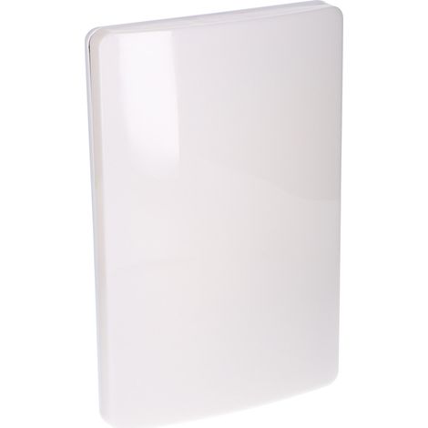 Lámpara de techo LED tipo portal de alta tensión, 6W 4000K 440lm, IP54, blanca (1/5)