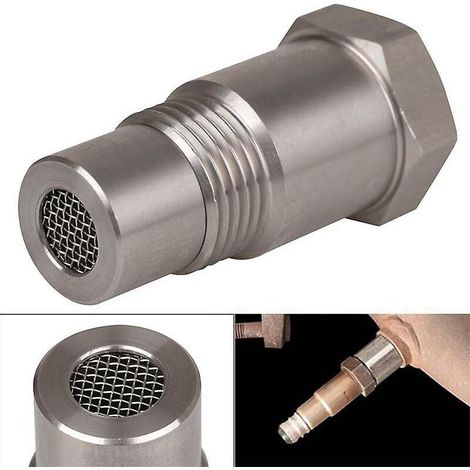 Adaptateur Capteur O2 - Mini Catalyseur Intégré M18x1.5 - Pour Suppression Voyant Check Engine - Véhicules Tout-Terrain - 1 Pièce (1/5)