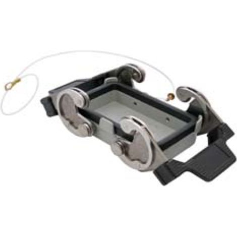 couvercle 2 leviers - avec joints - gabarit 57.27 - ilme chc10g