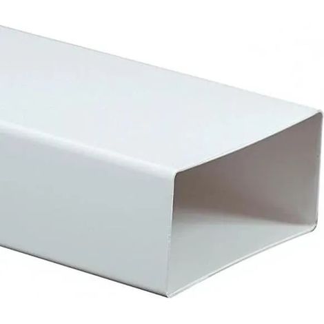 Condotto ventilazione awenta kp75-05 PVC 75x150 mm 0,5 m