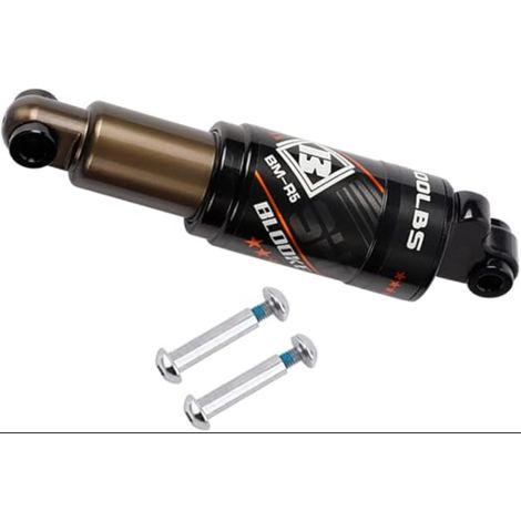 MTB Air Rear Shock Absorber Oil Pressure Damper, Shock Absorbers for Bike, 165mm Absorbing Equipment with Parts - 165mm1000lbs (1/5)