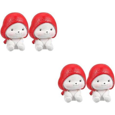 Lot de 4 décorations de lapins au crochet, organisateurs de câbles électriques, supports pour câbles, œufs de Pâques, farces murales de Pâques, range (1/4)