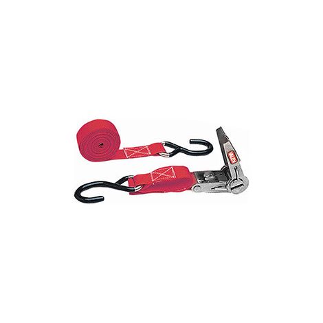 Cinghia valex con ganci e cricchetto 4,5mt (1/2)