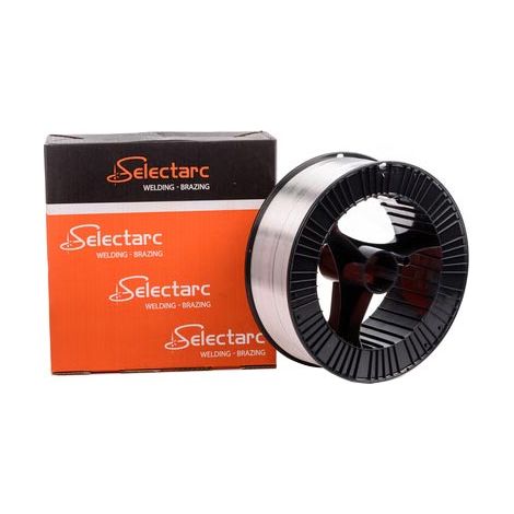 Fil MIG Alu ALG5 (ER5356) 1.2mm Bobine plastique 6Kg Selectarc