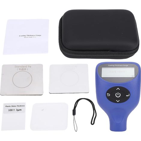 Car paint thickness tester with backlit LCD screen (1/5)
