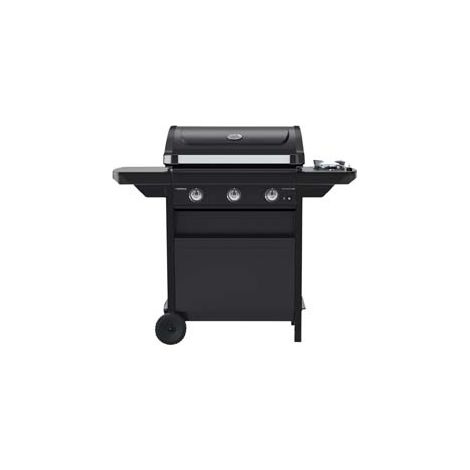 BARBECUE GAS 3 FUOCHI + FORNELLO CM.61X35 COMPACT 3LS  bracere cm.61x35    CAMPINGAZ