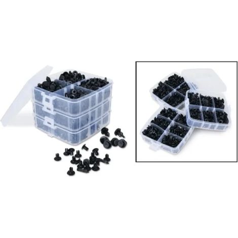 Beta 1478SP Assortimento di clips in plastica 625 Pz.