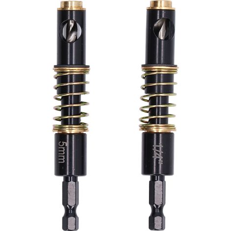 Mèche à charnière en acier rapide, poinçon pour trous de 5mm 1/4 pouce, accessoire de perçage menuiserie (1/5)