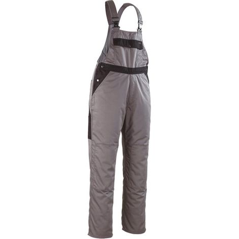 Peto de trabajo clásico bicolor Berulfe M Gris