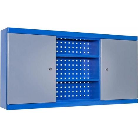 Armoire suspendue 1200 x 200 x 600 mm - Armoire murale d'atelier