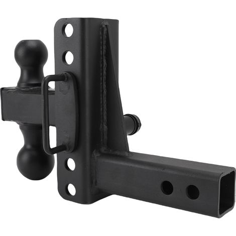 Attelage réglable boule remorque 6 pouces – Abaissement surélévation robuste remorquage récepteur 2 pouces capacité 12500 Lbs (1/5)