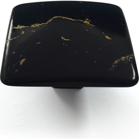 Bouton de meuble  Style décoratif  Fabriqué en Zamac  Finition noire - Jaune  Dimensions 373720mm  Système de fixation  Comprend des vis M4  2 unités - talla