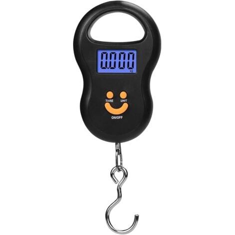 Balances suspendues industrielles Balance numérique électronique de précision Balance de grue 50 kg/10 g Balance numérique LCD Rétroéclairage Poids de pêche Balance de poche Balance à bagages Peut ê (1/5)